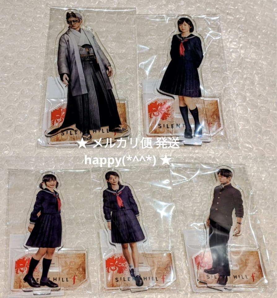 サイレントヒルf 千鶴屋商店 アクリルフィギュア 全種 5点 アクリルスタンド