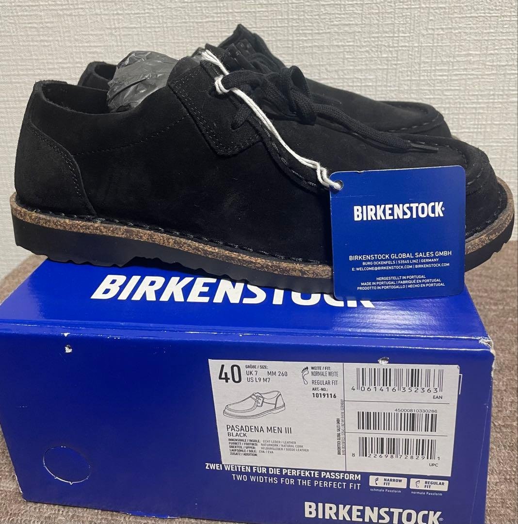 BIRKENSTOCK PASADENA MEN III ブラック26cmタグ付