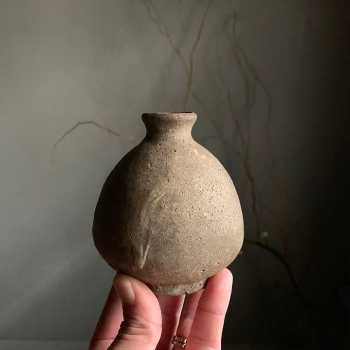 李朝 「かひらぎ」 徳利　井戸手 古美術 古道具 アンティーク 朝鮮美術