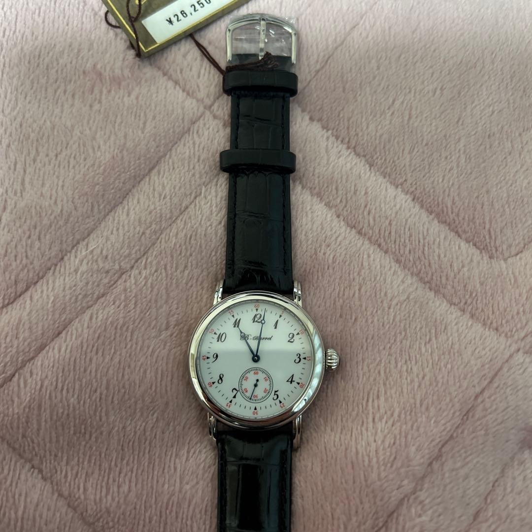 ビーバレル　B-BARREL 自動巻きスモセコ　アラビア数字　新品未使用品