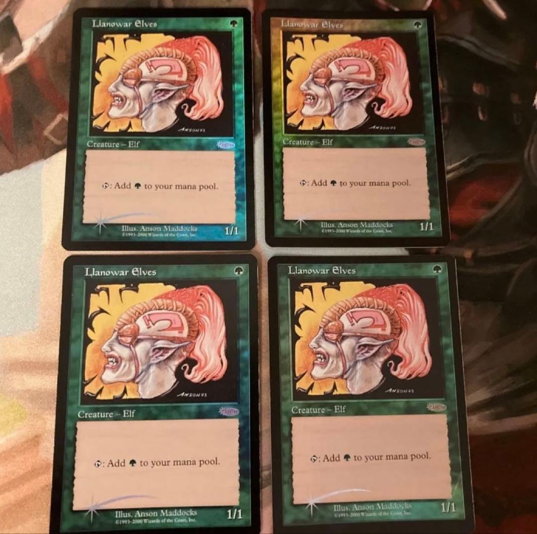 DCI ラノワールのエルフ 旧枠 FOIL 4枚セット MTG PROMO