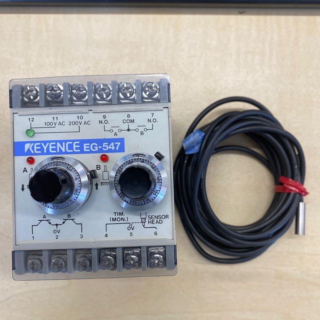 KEYENCE（キーエンス）高精度位置決めセンサEG-547近接SH-305中古