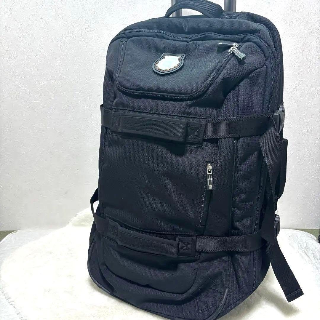 バートン BURTON キャリーバッグ90L ケース　コロコロ ブラック 大容量