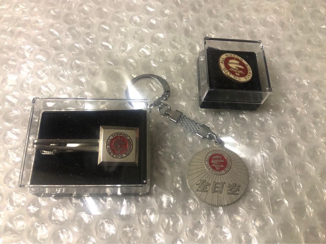 ANA 全日空 航空機 旧ロゴ ダヴィンチマーク ピンバッジ ネクタイピン