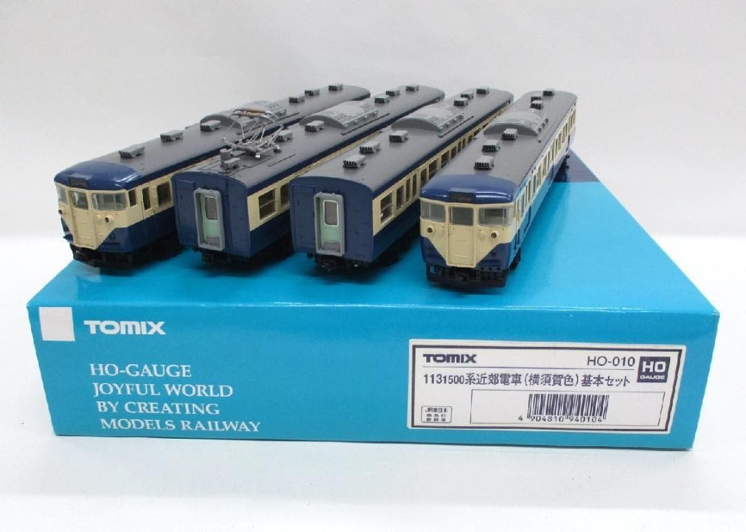 HO-010新品未使用TOMIX113-1500系近郊電車(横須賀色)基本(4両